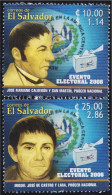 El Salvador 1637/38 2005 Elecciones Legislativas Del Salvador MNH - Salvador