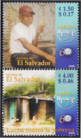 El Salvador 1613/14 2005 Serie América UPAEP. Lucha Contra La Pobreza MNH - Salvador