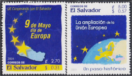 El Salvador 1563/64 2004 9 De Mato. Día De Europa MNH - Salvador