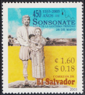 El Salvador 1530 2003 450 Años De La Ciudad De Sonsonate MNH - Salvador