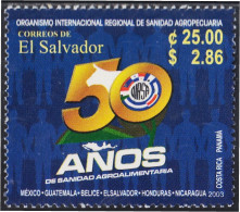 El Salvador 1531 2003 50 Años De OIRSA MNH - Salvador