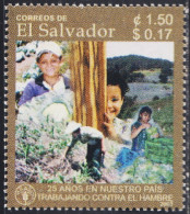 El Salvador 1537 2003 25 Años De La FAO MNH - Salvador