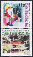 El Salvador 1481/82 2000 25 Años Del Parque Saburo Hirao MNH - Salvador