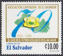 El Salvador 1441A 2000 70 Años De La Asociación Del Café Del Salvador - *** - Salvador