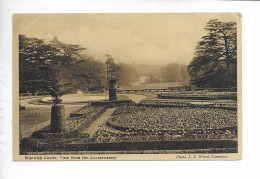 WARWICK CASTLE. VIEW FROM THE CONSERVATORY. - Warwick