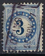 SUISSE Taxe Ca.1878-1893: Le ZNr. 3IIN, B Obl. "Zofingen" - Portomarken