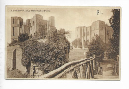 KENILWORTH CASTLE. FROM RUSTIC BRIDGE. - Other & Unclassified