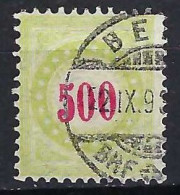 SUISSE Taxe Ca.1884-86: Le ZNr. 22BK, Obl. "Bern" - Taxe