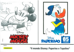 ITALIA 2020 Folder Il Mondo Disney Paperino E Topolino - Paquetes De Presentación