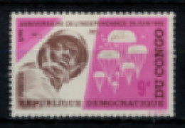 Congo Kinshasa - "3ème Anniversaire De L'Indépendance : Parachutistes" - Neuf 2** N° 597 De 1965 - Ongebruikt