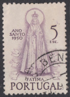 00478/ Portugal 1950 Sg1038 5e Lilac Fine Used Cv £44 - Oblitérés