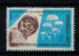 Congo Kinshasa - "3ème Anniversaire De L'Indépendance : Parachutistes" - Neuf 2** N° 594 De 1965 - Neufs