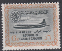 00514/ Saudi Arabia 1960 Sg484 6p Green & Orange MNH Vickers V800 Aeroplane Cv £15 - Saudi Arabia