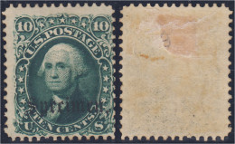 Estados Unidos USA 22 1861 George Washington MH - Altri & Non Classificati