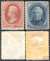 Estados Unidos USA 58/59 1875 Zachary Taylor MNH - Sonstige & Ohne Zuordnung