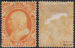 Estados Unidos USA 16 1857/60 Benjamín Franklin MH - Other & Unclassified