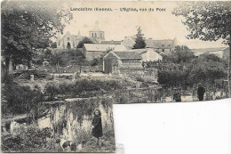 86 - LENCLOITRE - Cpa - L'Eglise Vue Du Pont - Lencloitre