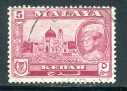 KEDAH- Y&T N°104- Oblitéré - Kedah