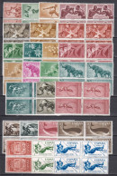 4x Colonias Españolas (ifni, Guinea, Sahara, Rio Muni, Fernando Poo) - 28 Sets In Bocks Of 4 (~400 Stamps, MNH **) - Collections (sans Albums)