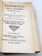 Exposition De La Doctrine Chretienne, Ou Instructions Sur Les Principales Verite's De La Religion. Tomo VI. 1749 - Jordan