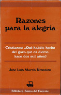 Razones Para La Alegría - José Luis Martín Descalzo - Jordanie