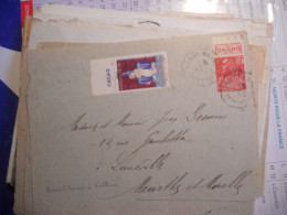 Type Femme Fachi 50 Cts Pub : Benjamin  Devant De Lettre - Storia Postale