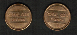 CANADA.   ROYAL OAK STATION BRITISH COLUMBIA---CAR WASH TOKEN (CONDITION AS PER SCAN) (T-173) - Firma's