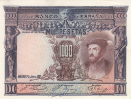 CRBS1027 BILLETE ESPAÑA 1000 PESETAS 1925 EBC+ CON DOBLEZ CENTRAL - Otros & Sin Clasificación