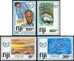 MED  Fiji Islas 434/37 1981 MNH - Fiji (1970-...)