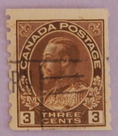CANADA YT 110aB OBLITÉRÉ "GEORGE V" ANNÉES 1918/1925 - Used Stamps