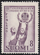Finlandia Finland 311 1946 Liga Deportiva De Trabajadores MNH - Sonstige & Ohne Zuordnung