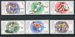 DDR 1987 Gymnastic And Sports Festival MNH / **.  Michel 3111-16 - Ongebruikt