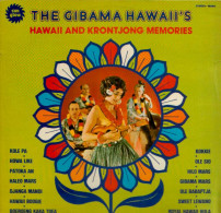 * LP *  THE GIBAMA HAWAII'S - HAWAII AND KRONTJONG MEMORIES (Holland 1976 EX-) - Musiques Du Monde