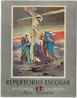 Repertorio Escolar No. 17. Historia Sagrada. Antiguo Testamento. Con Cromos - Schulbücher