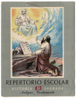 Repertorio Escolar No. 13. Historia Sagrada. Antiguo Testamento. Con Cromos - Schulbücher