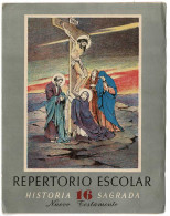 Repertorio Escolar No. 16. Historia Sagrada. Antiguo Testamento. Con Cromos - Schulbücher