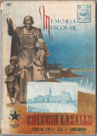 Memoria Escolar Colegio Lasalle No. 8. Curso 1947-1948 - Escolares