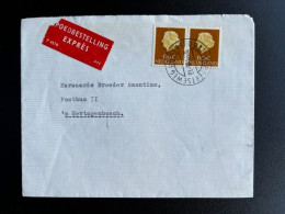 NETHERLANDS 1968 EXPRESS LETTER AMERSFOORT TO 'S HERTOGENBOSCH 30-07-1968 NEDERLAND EXPRES - Cartas & Documentos