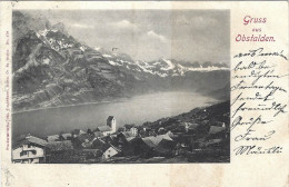 Gruss Aus Obstalden 1902 Selten - Obstalden