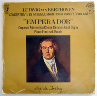 Beethoven - Concierto Nº 5 En Mi Bemol Mayor Para Piano Y Orquesta Emperador. LP - Other & Unclassified