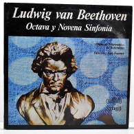 Ludwig Van Beethoven - Octava Y Novena Sinfonía. 2 X LP - Otros & Sin Clasificación