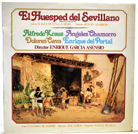 Alfredo Kraus, Angeles Chamorro, Dolores Cava, Enrique Del Portal - El Huesped Sevillano. LP - Autres & Non Classés