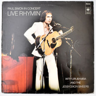 Paul Simon - In Concert. Live Rhymin. LP (Holland) - Other & Unclassified