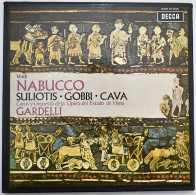 Verdi, Souliotis, Gobbi, Elena, Cava. Lamberto Gardelli - Nabucco. 3 X LP - Autres & Non Classés