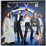 The Manhattan Transfer - Live. LP (UK) - Other & Unclassified