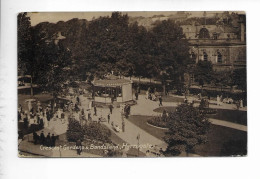 CRESCENT GARDENS AND BANDSTAND. HARROGATE. - Harrogate