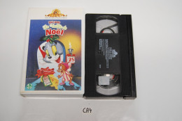 CA4 CASSETTE VIDEO VHS TOM ET JERRY LA VEILLEE DE NOEL - Animatie