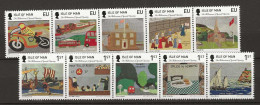 2015 MNH Isle Of Man Mi 2020-29 Postfris** - Man (Ile De)