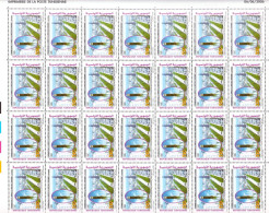 2006-Tunisie / Y&T 1574-Programme National;Propreté Et Protection De L'Environnement - Planche Compléte 28v / MNH****** - Orologeria