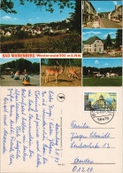 Ansichtskarte Bad Marienberg (Westerwald) Spielwelt, Straße, VW Käfer 1987 - Bad Marienberg